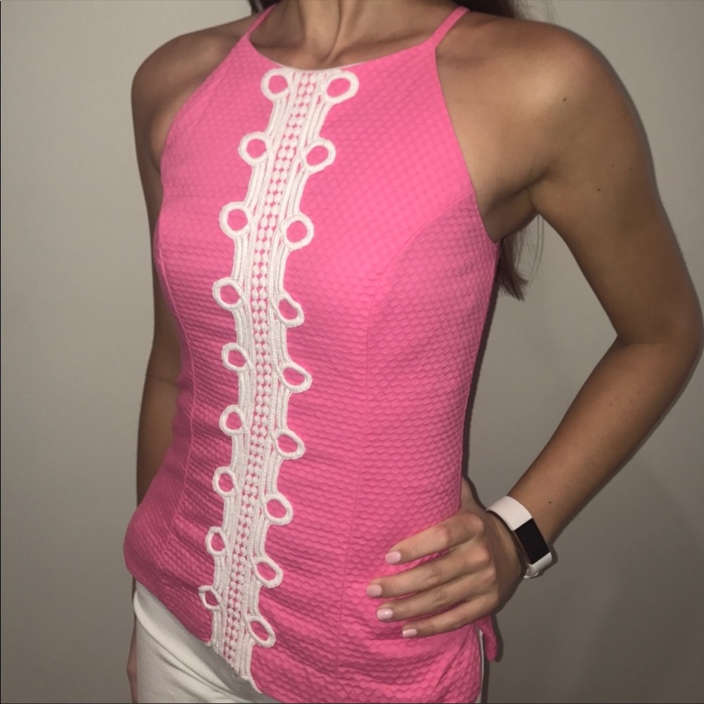 Lilly Pulitzer pink top